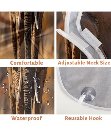 Shop African Elephant Beard Bib Apron Best Beard Hair Catcher for Men | Ideal Father's Day & Christmas Gifts - Buy Online on GoSupps.com