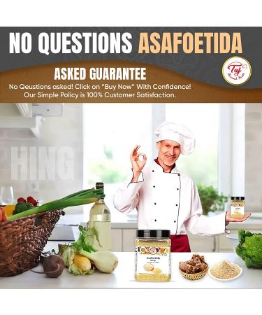 Taj Hing Asafetida 3.75oz - Garlic Substitute, GMO-Free, No Salt - Pack of 1 - Buy Online on GoSupps.com