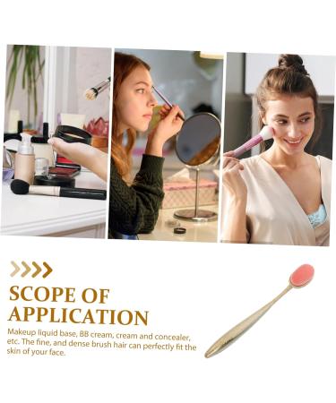 Didiseaon Blusher Brush Cosmetic Brush Concealer Brush Makeup Tool Foundation Brush Toothbrush Type Makeup Brush - Buy Online on GoSupps.com