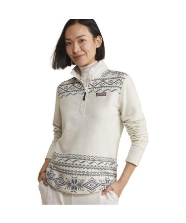 Vineyard Vines Women's Whale Light Outline Long-Sleeve Pocket Tee Casual S Marshmallow