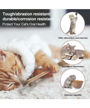 Fanshiontide 21 In 1 Silvervine Chew Sticks Cat Chew Sticks Cat Teeth Nip Cat Sticks Cleaning Teeth Chew Catnip Toys Kitten Cat Teething Toys for Cat Teething Cat Teeth Cleaning and Stress Release - Buy Online on GoSupps.com