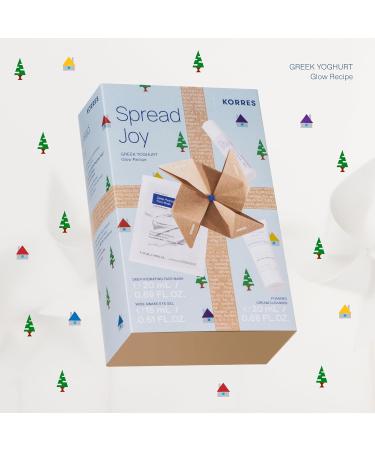KORRES GREEK YOGHURT Intense Moisturizing Gift Set 20ml Cleansing Cream 20ml Mask 15ml Eye Gel - Buy Online on GoSupps.com