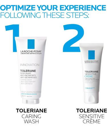 La Roche-Posay Face Moisturizer Toleriane Sensitive Face Cream with Niacinamide and Ceramides for Normal to Combination Skin Sensitive Skin Alcohol Free Fragrance Free 40mL ( Packaging May Vary ) CREAM Normal-Combination Skin - Buy Online on GoSupps.com