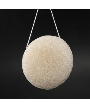 TsoLay 3X Face Natural Konjac Cleaning Sponge - White - Buy Online on GoSupps.com