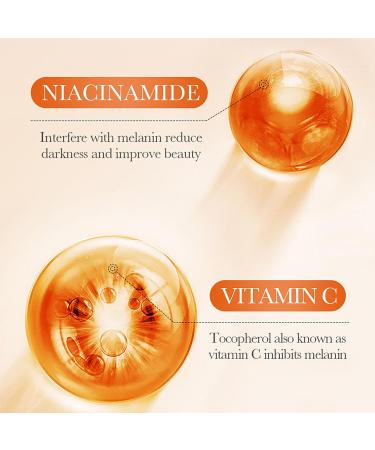 Skin Li-ghtening Cream - Wh-itening Body Cream for Dark Knuckle - Vitamin C & Niacinamide Skin Blea-ching Cream - Bri-ghtening Cream for Black Skin - Body Moisturiser for All Skin Types (140g) - Buy Online on GoSupps.com