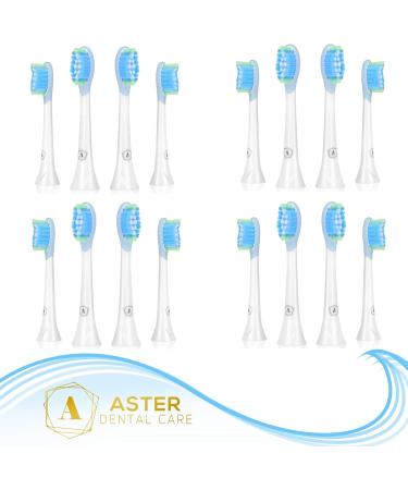 Aster Dental Care 16piece ASTER attachments for Philips Sonicare replacement brushes - Buy Online on GoSupps.com