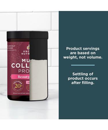 Dr. Axe Multi Collagen Protein - Beauty Within Guava Passionfruit | 1.15 lb - Ancient Nutrition - Buy Online on GoSupps.com
