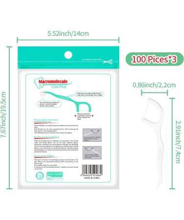 Annauiy Dental Sticks 3-Pack (300 Pieces) - Disposable Dental Silk Sticks for Effective Dental Cleaning & Care | Ideal for Hotels & Parties - Buy Online on GoSupps.com