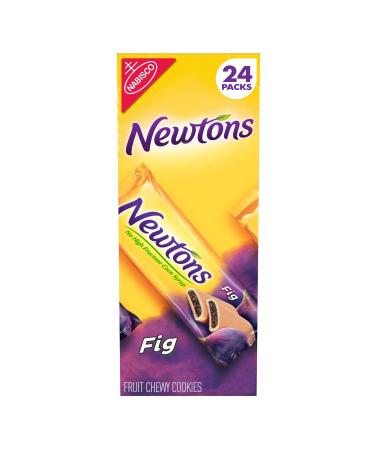 Newtons Soft & Fruit Chewy Fig Cookies, 24 Snack Packs (2 Cookies Per Pack)