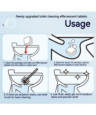 Flush Bright Toilet Cleaning Tablets Flush Bright Toilet Tablets Flush Bright Toilet Cleaner Flushbright Cleaning Tablets Tolet Bowl Clfaning Tablet Flushbright Miracle Tablets (1pcs) - Buy Online on GoSupps.com