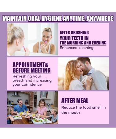 Fresh Breath Mouthwash 59ml | Highly Efficient Concentrate for Healthy Gums & Teeth | Essential Oils & Toothpaste Blend - Buy Online on GoSupps.com