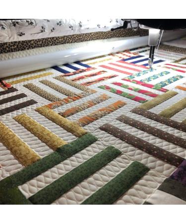 Ribbon Candy Border Stencil for Free Motion Quilting - Full Line Stencil (30733) - Buy Online on GoSupps.com