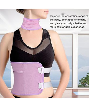 Castor Oil Packs Adjustable Pack Wrap for Waist Liver Joint Muscle Oil-Proof Neck Care Compression Wrap with Straps Abdomen Reproductive System Waist Support - Buy Online on GoSupps.com