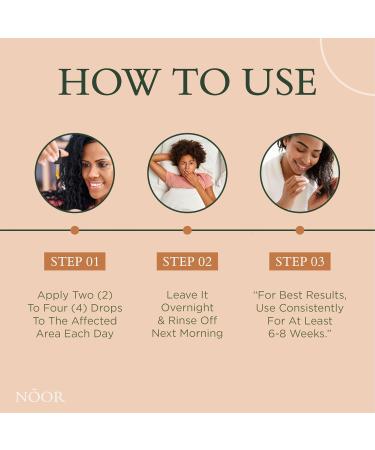 NOOR HAIR Growth Super Serum | Treat Frizzy & Damaged Hair Prevent Hair Loss & Thinning - Best Hair Treatment for Women - Buy Online on GoSupps.com