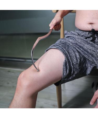 Tansozer Gua Sha Massage Tool - Stainless Steel Fascia Scraping Tool for Soft Tissue Relief | Medical Grade Style A & 23 - Buy Online on GoSupps.com