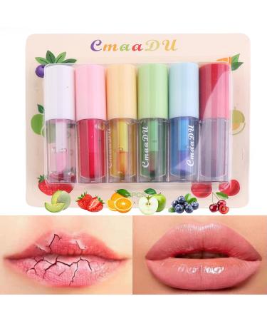 Plumping Lip Oil Set - Clear Lip Gloss for Nourishing Hydration | Fruity Flavour Lip Glow Oil - Non-Sticky & International Shipping - Buy Online on GoSupps.com