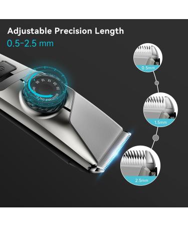 Best Cordless Hair Trimmer for Men - Adjustable Waterproof 3-in-1 Grooming Kit for Professionals & Home Use - Buy Online on GoSupps.com