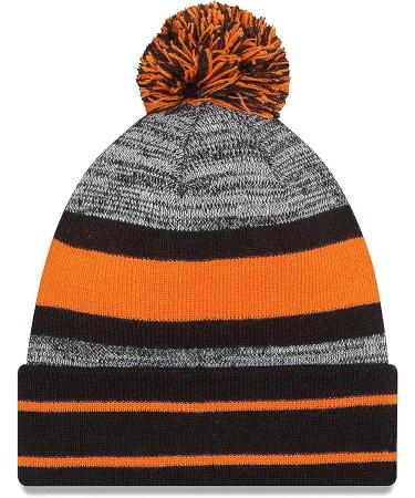 New Era NFL Cincinnati Bengals Pom Beanie Hat - Official Sport Knit - Buy Online on GoSupps.com