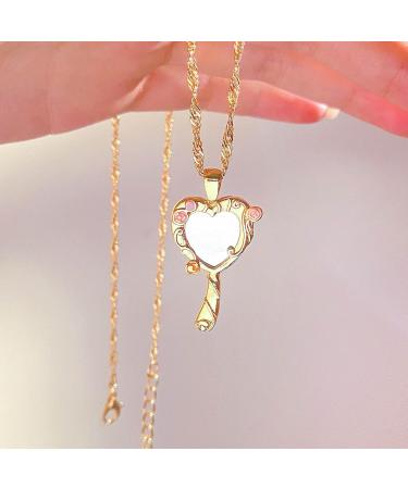 Oralgo's Vintage Trailer Necklace - Long Chain Jewelry for Women | Perfect for Weddings & Parties | Birth Silver Collarbone Accessory - Buy Online on GoSupps.com