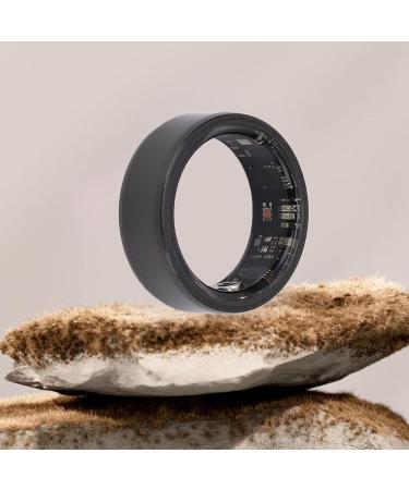 Health Monitoring Ring - Waterproof Intelligent Ring for 24h Tracking | Black Gift for Hiking - Buy Online on GoSupps.com