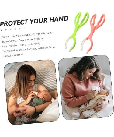 Abaodam 6 Pcs Bottle Clip Urinals for Babies Bottle Tong Portable Milk Bottle Clamp Bottle Cleaning Clip Clip Anti- Dish Tongs Nursing Hot Mini Pliers Pp Detachable 25X9.5CMx3pcs As Shownx3pcs - Buy Online on GoSupps.com