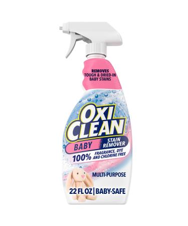 OxiClean Multi-Purpose Baby Stain Remover Spray Gentle Formula Fragrance-Free 651 mL