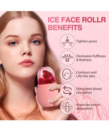 Buy Ice Roller for Face - De-Puff Eye Bags & Relieve Migraine Pain | Reusable Silicone Facial Massager | Perfect Gift for Her - Buy Online on GoSupps.com