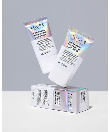 Acure Resurfacing Dewy All Day Moisturizer 1 fl oz - Hydrate & Revitalize Skin - Buy Online on GoSupps.com