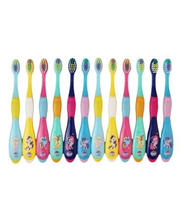 MyLittlePony Kids Toothbrush for 3-6 Years Children Assorted Colors 12 PACK