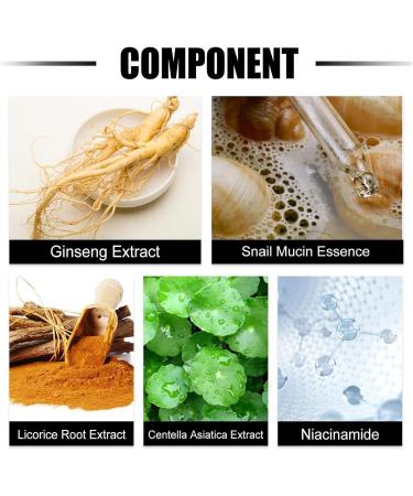 Ginseng Repair Serum Repair Revive Serum Ginseng Ginseng Snail Mucin Essence Snail Mucin Essence Korean Skin Care Ginseng+Snail Mucin Serum Dive into deep hydration that lasts 30ml - Buy Online on GoSupps.com