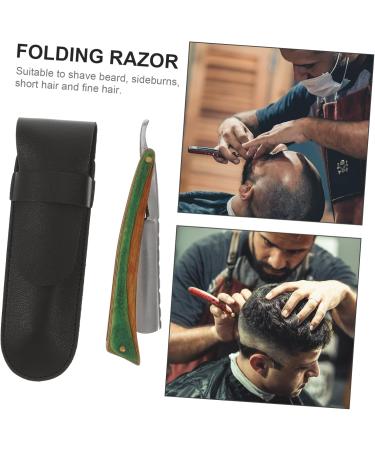 Buy Minkissy Razor Set - Razor-Sharp Collapsible Shaver for Men | Old-Fashioned Straight Blade | International Shipping - Buy Online on GoSupps.com