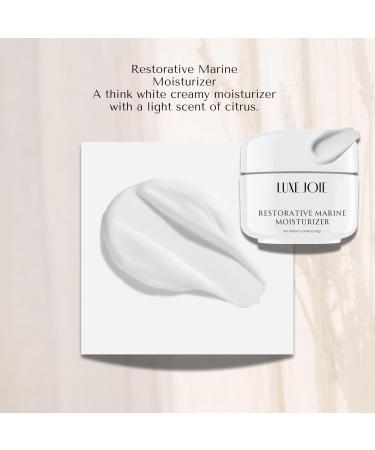 Buy LuxeJoie Restorative Marine Moisturizer - 2 oz Face Cream for Glowing Skin | International Shipping Available - Buy Online on GoSupps.com