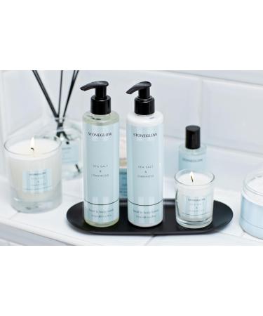 Stoneglow Modern Classics Collection - Sea Salt & Oakmoss 250ml Scented Hand & Body Lotion - (Blue) - Buy Online on GoSupps.com