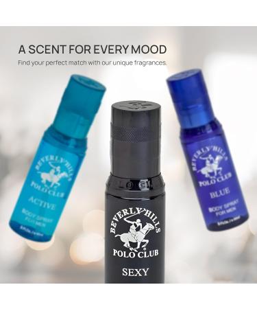 Beverly Hills Polo Club Men's Body Spray Collection Gift Set Featuring Luxury Designer Cologne Scents for Long Lasting Freshness BHPC 3 oz 3 Count (Silver) - Buy Online on GoSupps.com