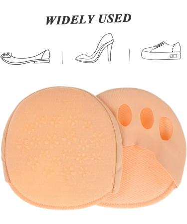 Buy Healvian High Heel Forefoot Pads - Comfort No Show Toeless Half Socks for Women | Open Toe Slide Sandal Liner Socks - Buy Online on GoSupps.com