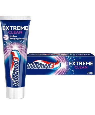 Odol-med3 Extreme Clean toothpaste with double cleaning performance* 75ml - Buy Online on GoSupps.com