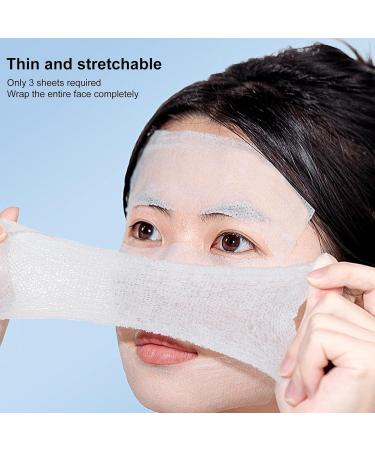Stretchable Cotton Pads Pack of 200 Wet Compress Cotton Sheets Moisturizing Pads for Facial Makeup Lint- Cotton Pads for Nails Eye Face Makeup - Buy Online on GoSupps.com