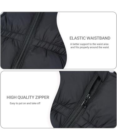 Kids Winter Puffer Jacket & Snow Bib Pants Ski Suit Set - Black, 4-5 Years - Buy Online on GoSupps.com