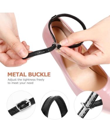 Milisten 3 Sets Removable Shoe Straps for Heels | Anti-Loose Heels Ankle Straps & Self-Adhesive Heel Cushion Inserts - Shoe Accessories for Ultimate Comfort - Buy Online on GoSupps.com