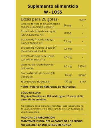W-Loss 100% Natural Weight Loss Drops - Appetite Suppressant & Metabolism Boost | 30ml for Ketogenic Diet & Weight Control - Buy Online on GoSupps.com