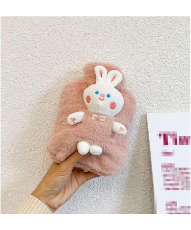 Maies 500ml Small Hot Water Bottle with Cute Plush Rabbit Cover - Pain Relief & Hot/Cold Therapy - Buy Online on GoSupps.com