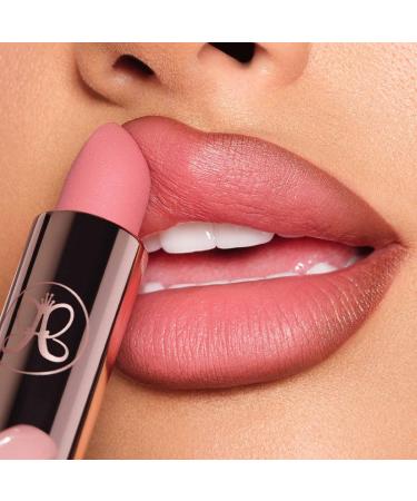 Anastasia Beverly Hills Matte Lipstick in Blush Brown - Long-Lasting and Highly Pigmented - Buy Online on GoSupps.com