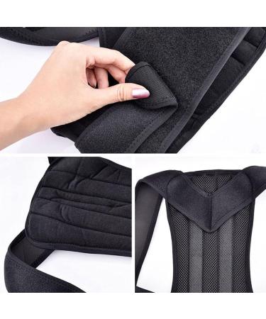 Posture Corrector - Adjustable Back Brace for Neck Shoulder Upper Back Pain Relief - Lumbar Support Belt Straightener Waist Straps for Men Women (Size : X-Small) (X) - Buy Online on GoSupps.com