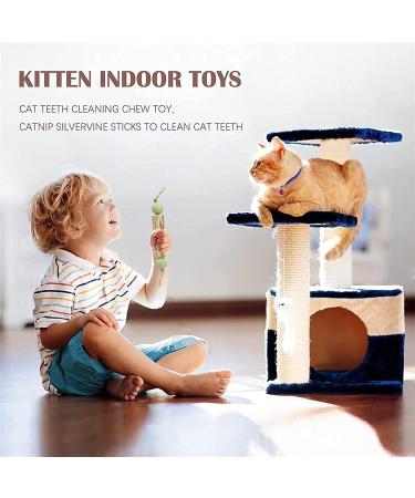 Organic Catnip Sticks Set - 3 Pieces for Dental Care & Chewing Toys | Cat Dental Health Products - Buy Online on GoSupps.com