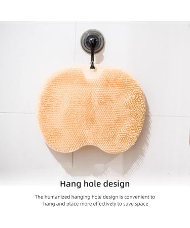 Bestalice XL Foot Scrubber - Large Silicone Shower Massage Pad with Non-Slip Suction Cups | Bathroom Foot Care - Buy Online on GoSupps.com