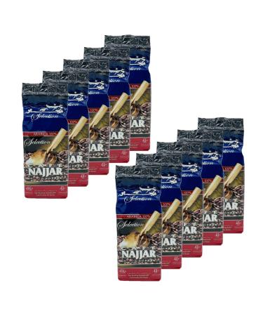 Najjar Pack of 10 ground Brazilian Arabica coffee - 450g bag