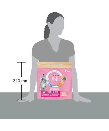 PURINA ONE Junior Cat 1 to 12 Months Made with Selected Salmon 1.5 kg - Kibble for Kittens - Buy Online on GoSupps.com