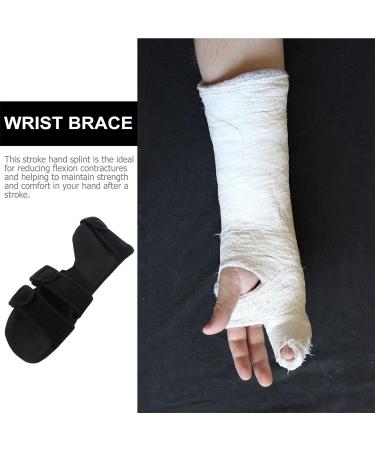 ZZBB Adjustable Wrist Support Finger Orthotics Training Fingerboard Points Hand Wrist Brace Hand Brace Functional Hand Splint for Stroke Hemiplegia Patients Tendons Exercise Left Medium - Buy Online on GoSupps.com