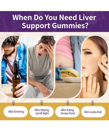 Milk Thistle Gummies with 2000MG Extract, Liver Health Support Gummies, Silymarin Milk Thistle Supplement with Artichoke, Dandelion, Turmeric Curcumin, No Sugar, for Adults, Vegan, 90 Count - Buy Online on GoSupps.com