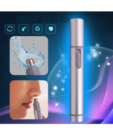 KRXSOBNV Painless Nose Hair Detail Trimmer for Men and Women Battery Operated Electric Trimmer Easy Cleaning Painless Facial Hair RemoverNose Hair Trimmer - Buy Online on GoSupps.com